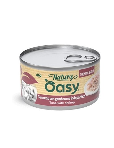 Oasy Cooking Broth Tonnetto Gamberone 85 g | Zoopluto