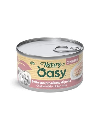 Oasy Cooking Broth Pollo Prosciutto 85 g | Zoopluto