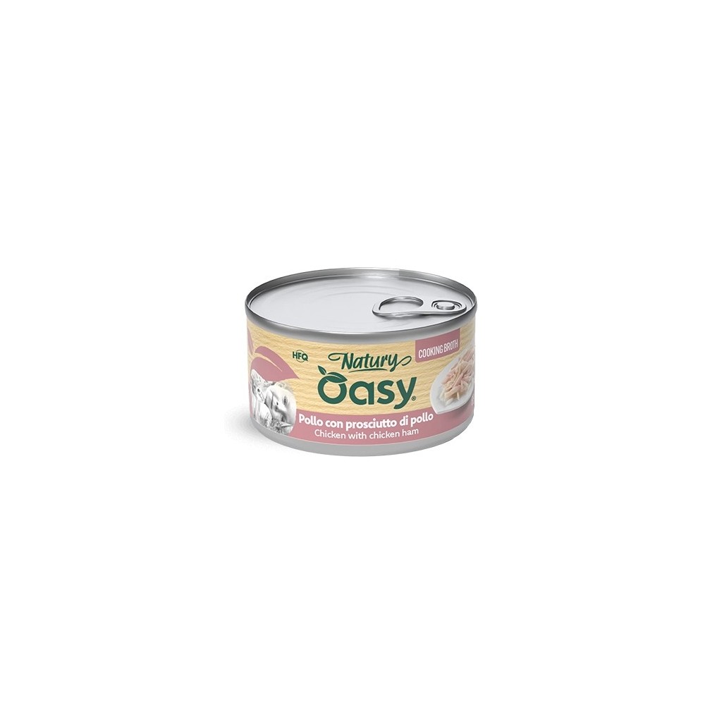 Oasy Cooking Broth Pollo Prosciutto 85 g | Zoopluto