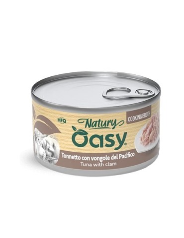 Oasy Cooking Broth Tonnetto Vongole 85 g | Zoopluto