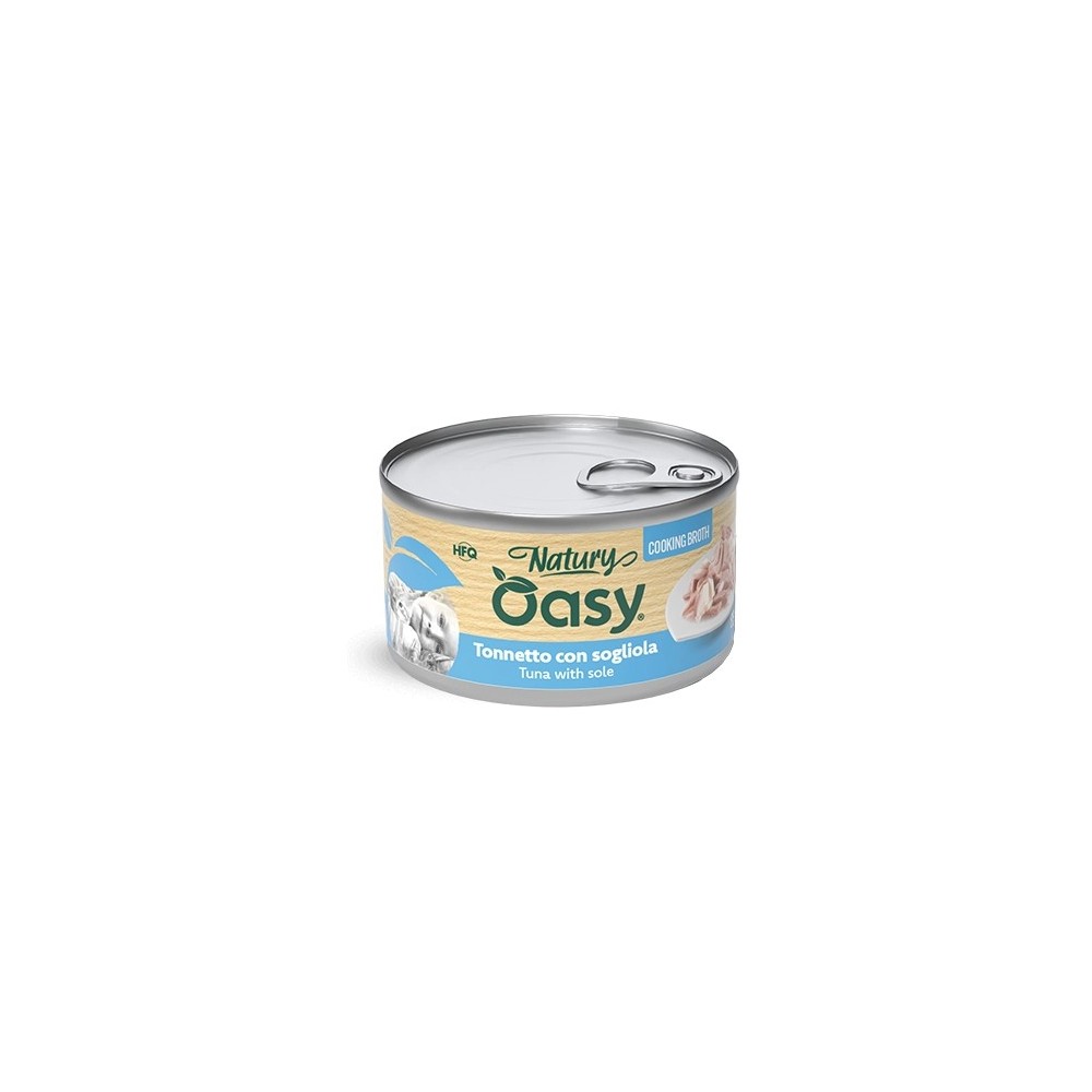 Oasy Cooking Broth Tonnetto Sogliola 85 g | Zoopluto