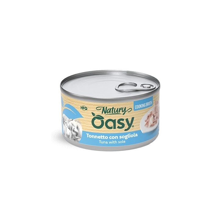 Oasy Cooking Broth Tonnetto Sogliola 85 g | Zoopluto