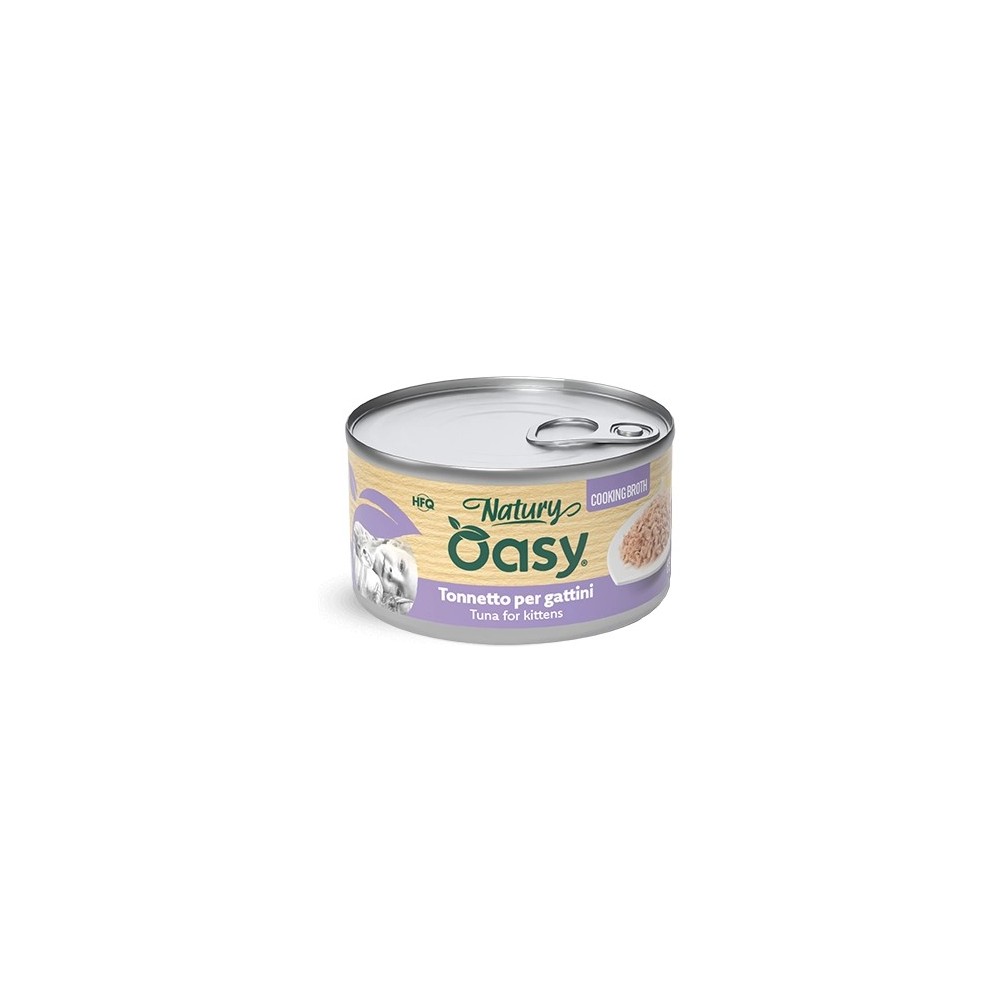Oasy Cooking Broth Tonnetto Kitten 85 g | Zoopluto