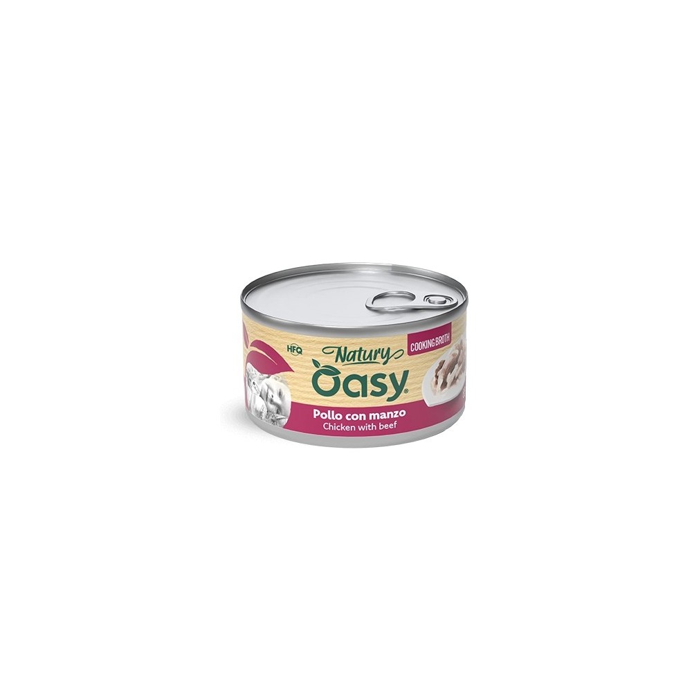 Oasy Cooking Broth Pollo Manzo 85 g | Zoopluto
