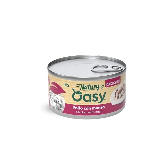 Oasy Cooking Broth Pollo Manzo 85 g | Zoopluto