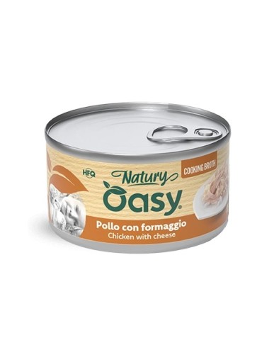 Oasy Cooking Broth Pollo Formaggio 85 g | Zoopluto