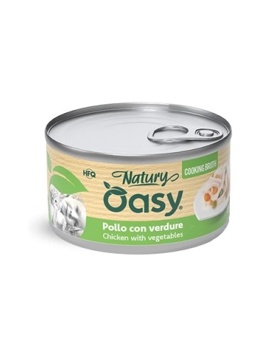 Oasy Cooking Broth Pollo Verdure 85 g | Zoopluto
