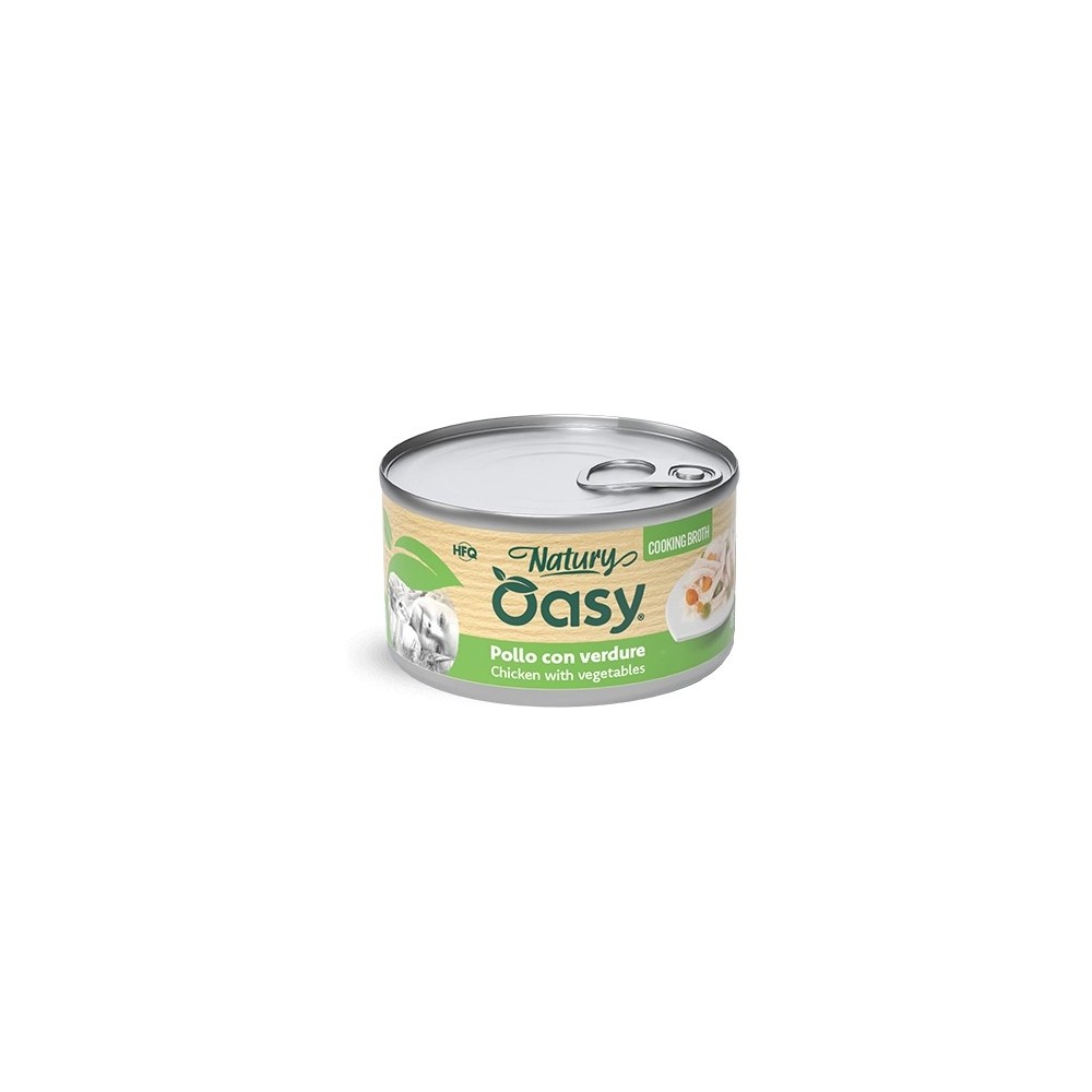 Oasy Cooking Broth Pollo Verdure 85 g | Zoopluto