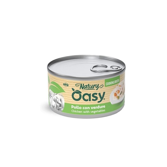 Oasy Cooking Broth Pollo Verdure 85 g | Zoopluto