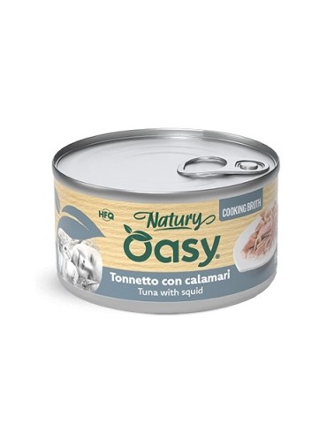 Oasy Cooking Broth Tonnetto Calamari 85 g | Zoopluto