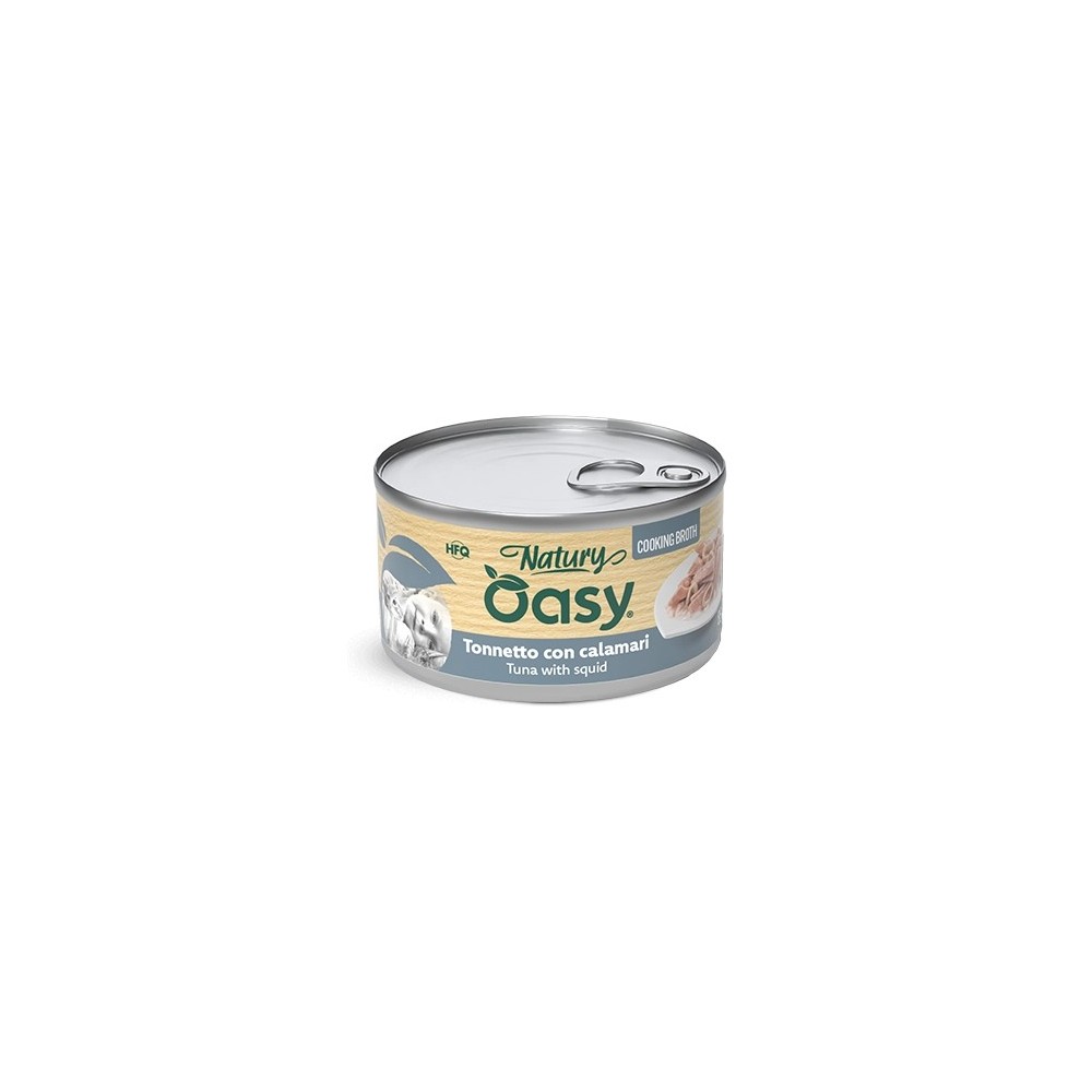 Oasy Cooking Broth Tonnetto Calamari 85 g | Zoopluto