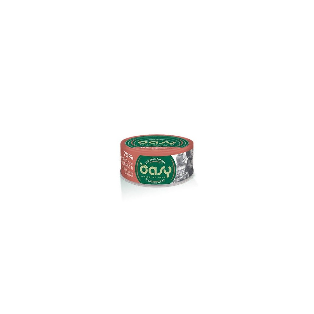 Oasy More Love Tonno Gamberetti 70 g | Zoopluto
