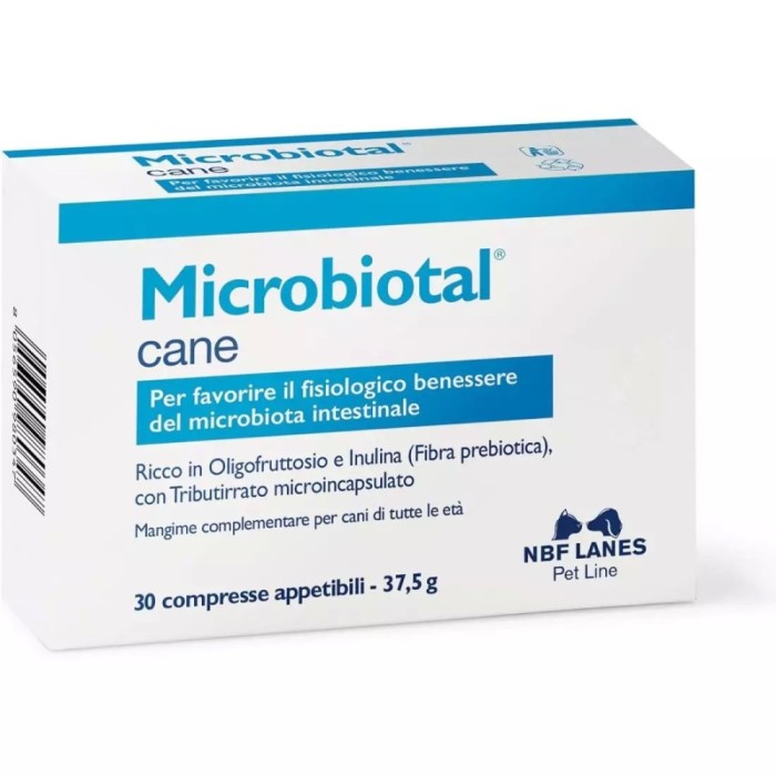 Microbiotal Cane 30 Compresse | NBF Lanes | Zoopluto