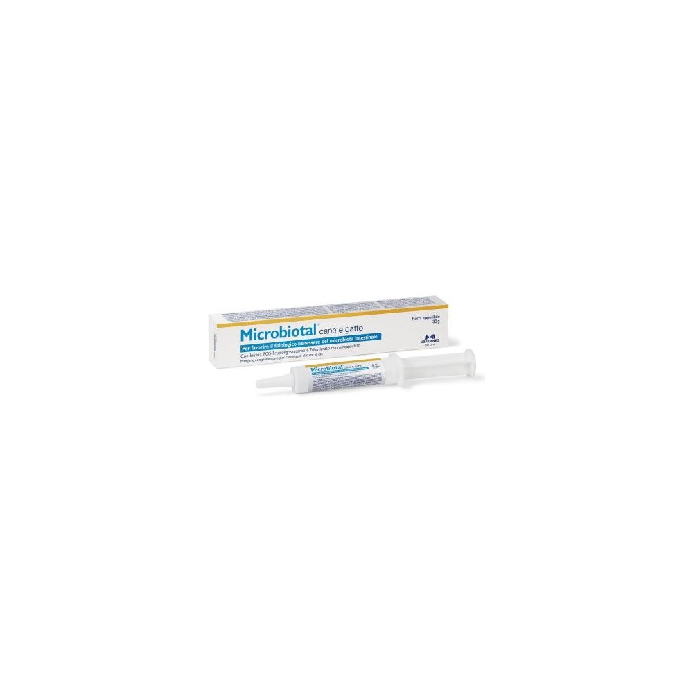 Microbiotal Pasta 30 g Cane e Gatto | NBF Lanes | Zoopluto