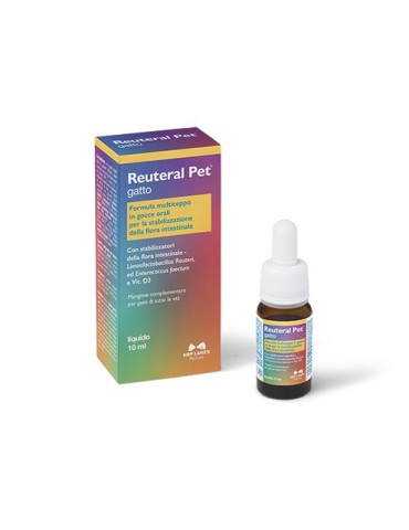 Reuteral Pet Gatto Gocce 10 ml | NBF Lanes | Zoopluto