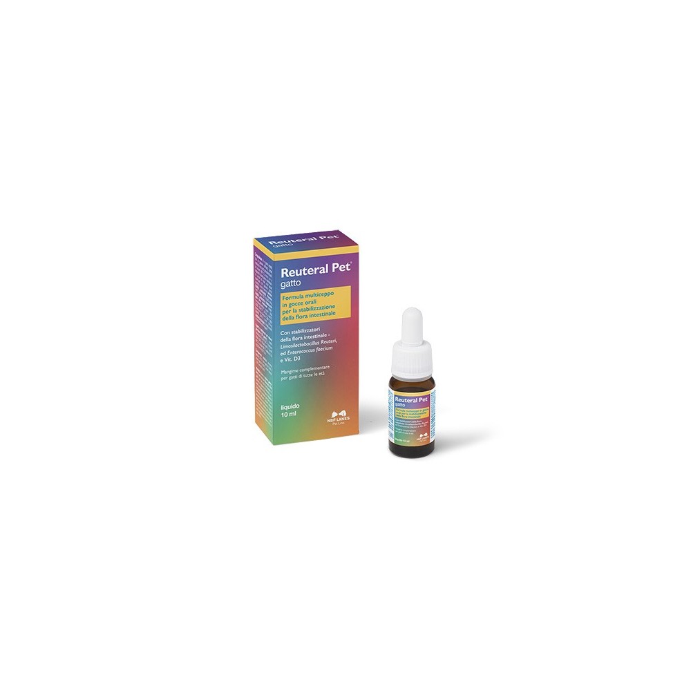 Reuteral Pet Gatto Gocce 10 ml | NBF Lanes | Zoopluto