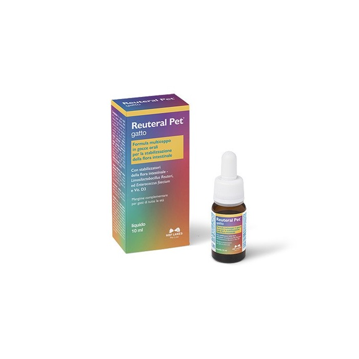 Reuteral Pet Gatto Gocce 10 ml | NBF Lanes | Zoopluto