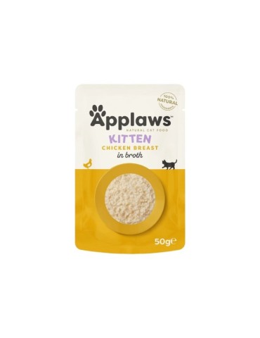 Applaws Bustina in Brodo per Gattini con Petto di Pollo 50 g | Applaws | Zoopluto