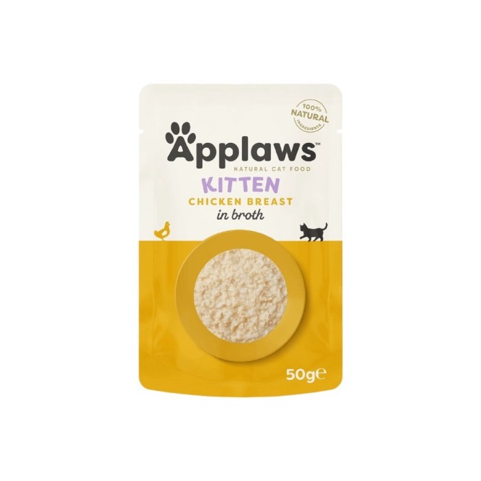 Applaws Bustina in Brodo per Gattini con Petto di Pollo 50 g | Applaws | Zoopluto