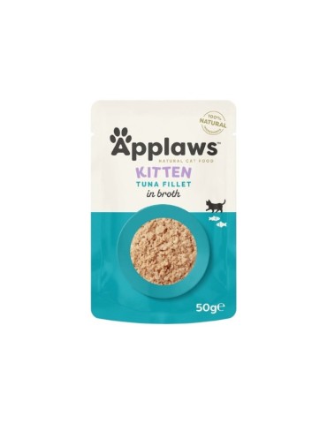 Applaws Bustina in Brodo per Gattini con Filetto di Tonno 50 g | Applaws | Zoopluto