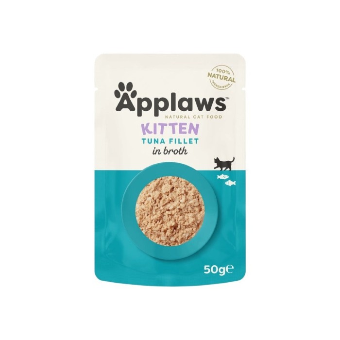 Applaws Bustina in Brodo per Gattini con Filetto di Tonno 50 g | Applaws | Zoopluto