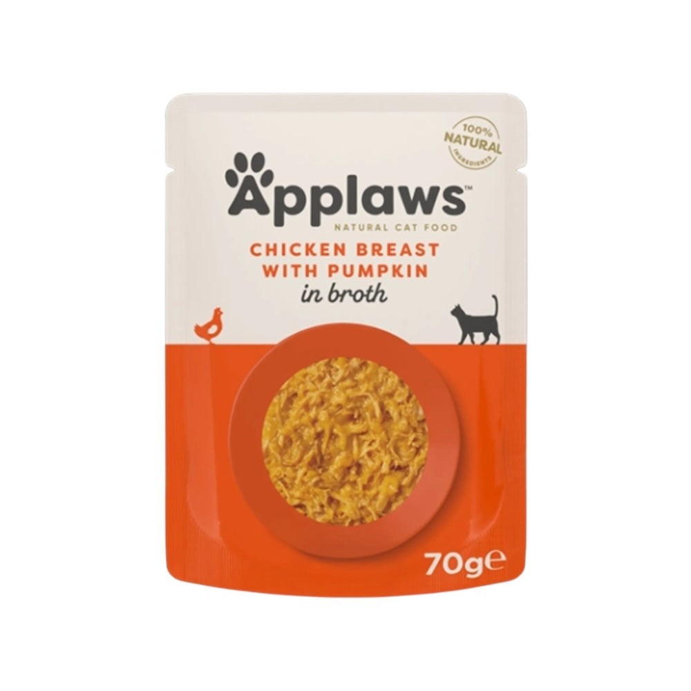Applaws Bustina in Brodo con Pollo e Zucca e Riso 70 g | Applaws | Zoopluto