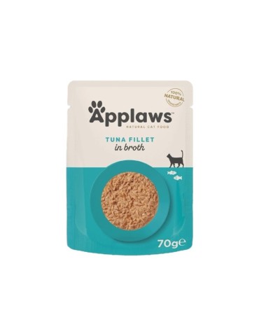 Applaws Bustina in Brodo con Filetto di Tonno 70 g | Applaws | Zoopluto