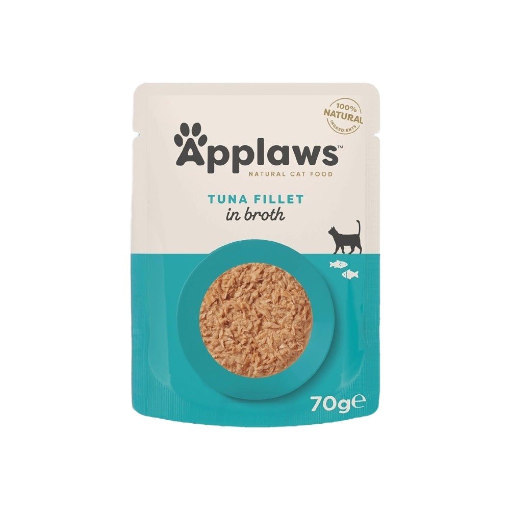 Applaws Bustina in Brodo con Filetto di Tonno 70 g | Applaws | Zoopluto