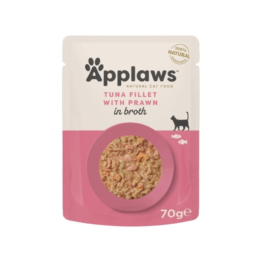 Applaws Bustina in Brodo con Tonno e Gamberetti 70 g | Applaws | Zoopluto