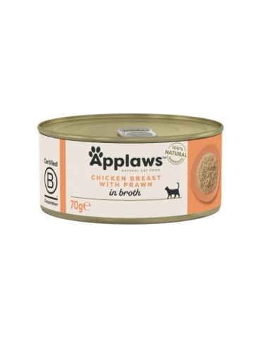 Applaws Lattina in Brodo con Pollo e Tonno 70 g | Applaws | Zoopluto