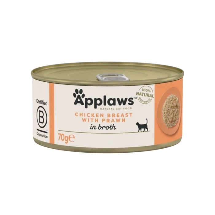 Applaws Lattina in Brodo con Pollo e Tonno 70 g | Applaws | Zoopluto