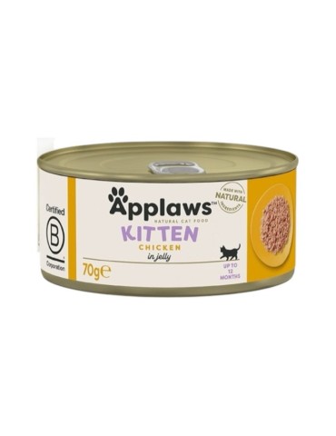 Applaws Lattina in Gelatina per Gattini con Petto di Pollo 70 g | Applaws | Zoopluto