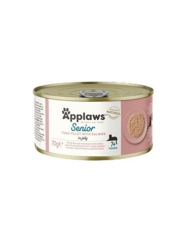 Applaws Senior Lattina in Gelatina con Tonno e Salmone 70 g | Applaws | Zoopluto