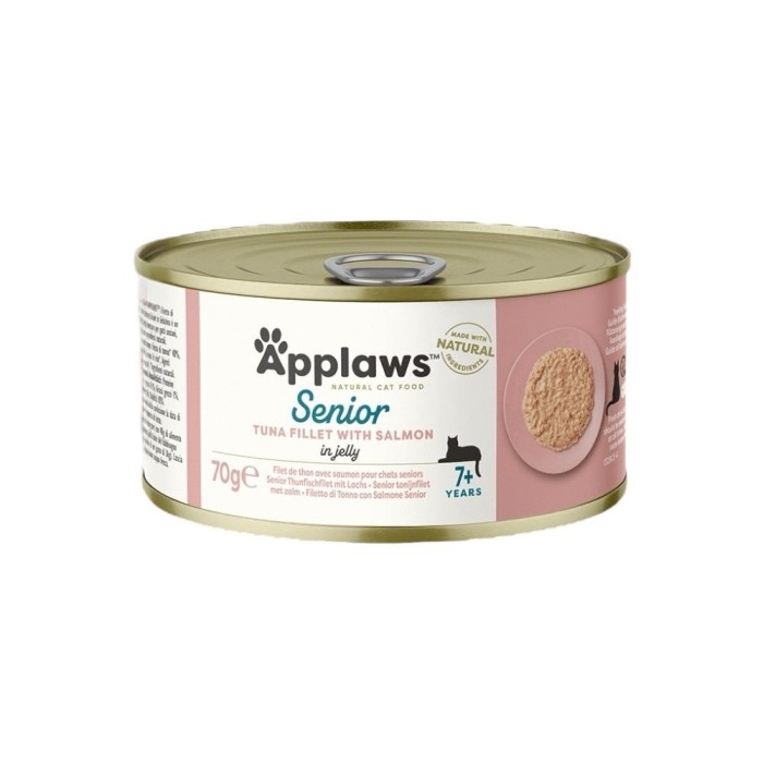 Applaws Senior Lattina in Gelatina con Tonno e Salmone 70 g | Applaws | Zoopluto