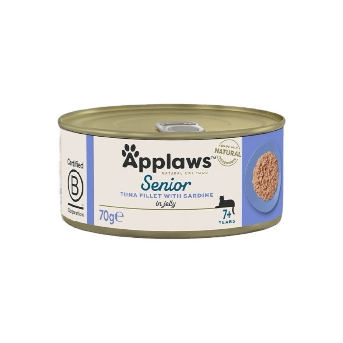 Applaws Senior Lattina in Gelatina con Tonno e Sardine 70 g | Applaws | Zoopluto