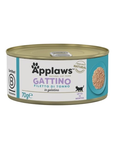 Applaws Lattina in Gelatina per Gattini con Tonno 70 g | Applaws | Zoopluto