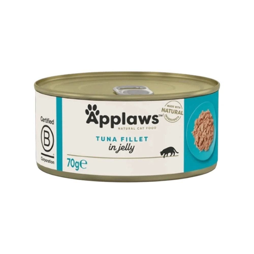 Applaws Lattina in Gelatina con Filetto di Tonno 70 g | Applaws | Zoopluto