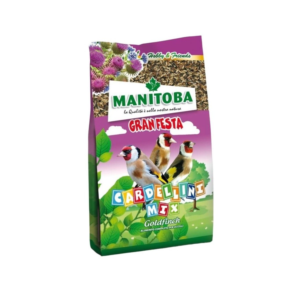 Manitoba Cardellini Mix Miscela di Semi per Cardellini 500 g | Zoopluto