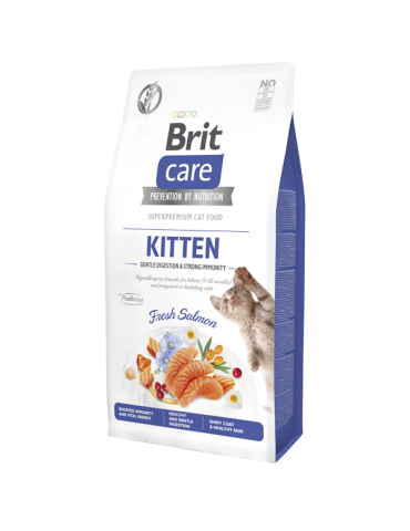 Brit Care Cat Kitten Salmone Grain Free 2 Kg | Zoopluto