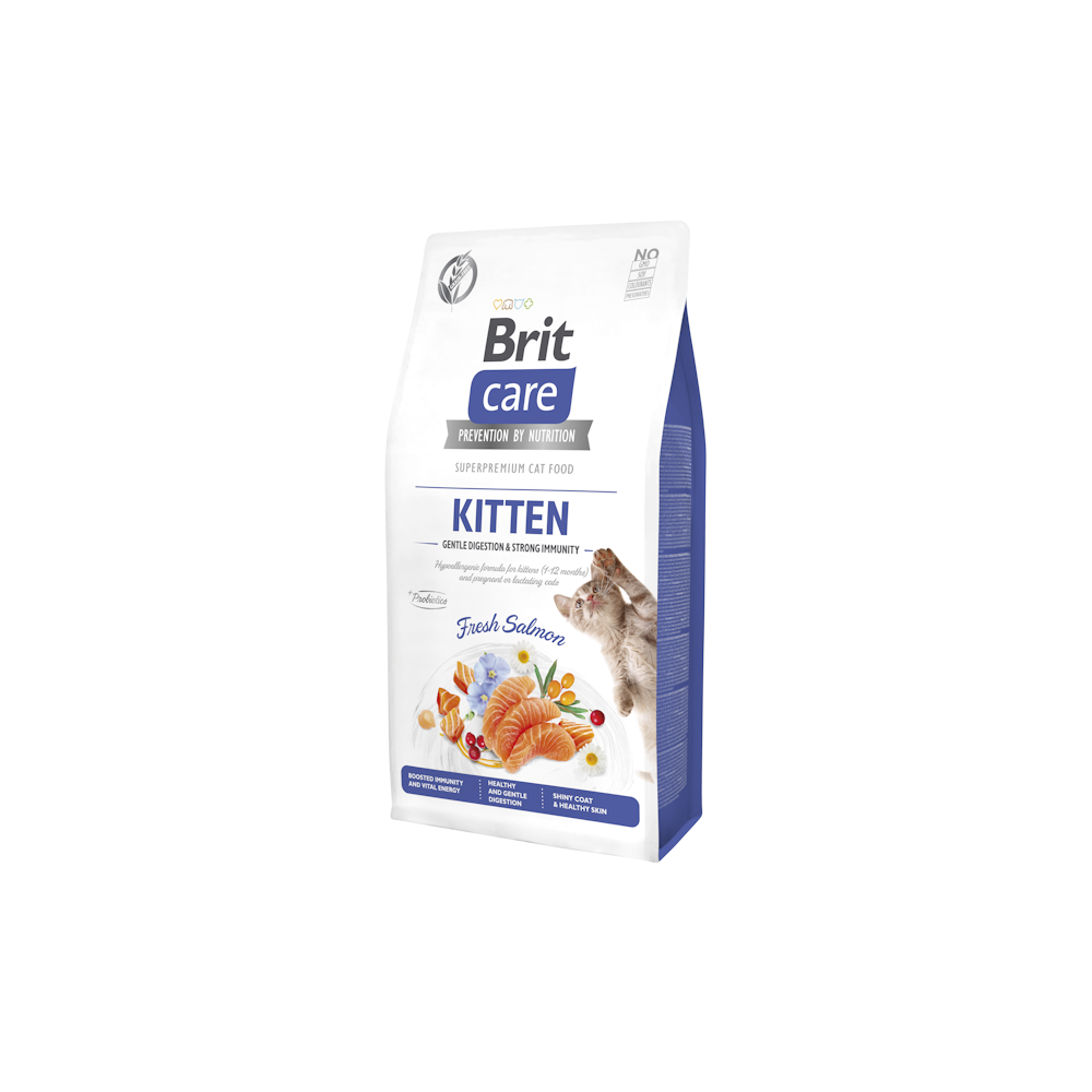 Brit Care Cat Kitten Salmone Grain Free 2 Kg | Zoopluto