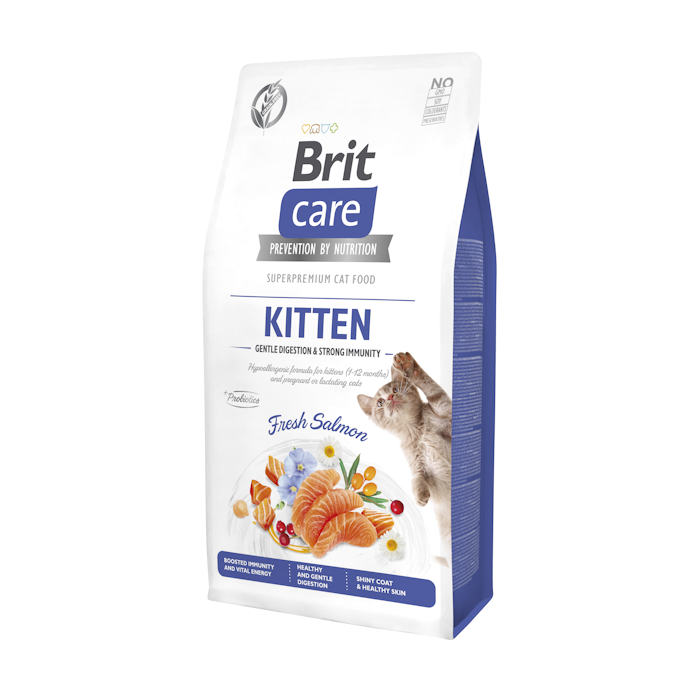 Brit Care Cat Kitten Salmone Grain Free 2 Kg | Zoopluto