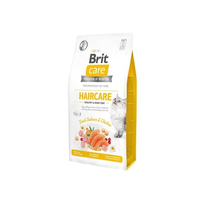 Brit Care Cat Grain Free Haircare Salmone e Pollo 2 Kg | Zoopluto