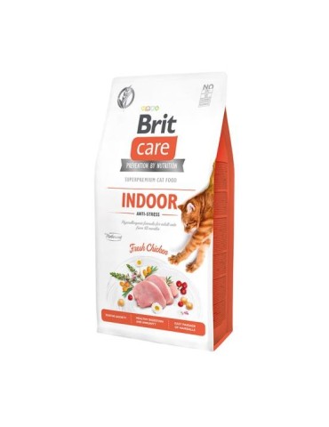 Brit Care Cat Grain Free Indoor Pollo Crocchette per | Zoopluto