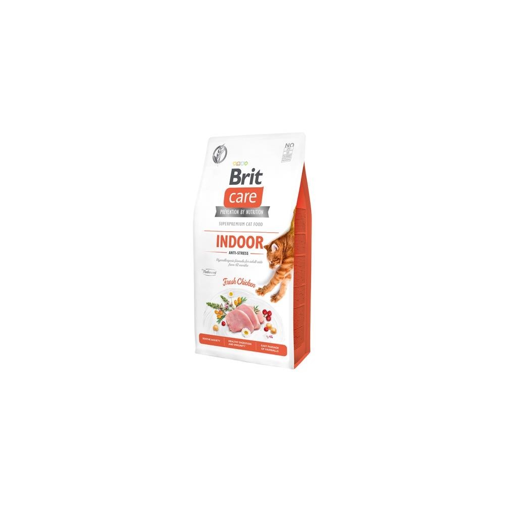 Brit Care Cat Grain Free Indoor Pollo Crocchette per | Zoopluto