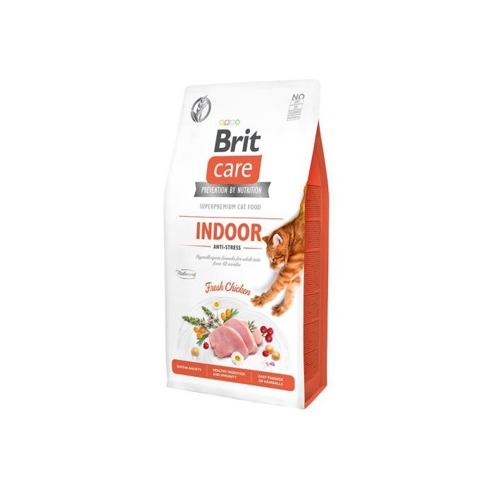 Brit Care Cat Grain Free Indoor Pollo Crocchette per | Zoopluto