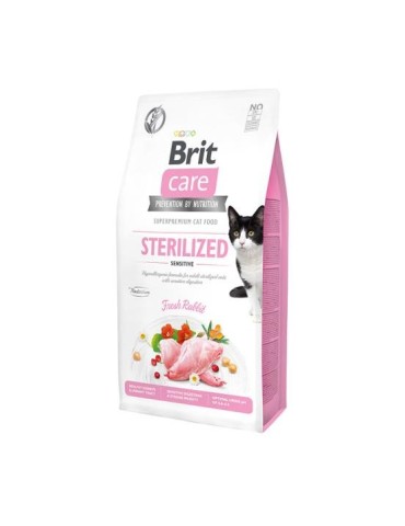 Brit Care Cat Grain Free Sterilizzato Sensitive Coniglio | Zoopluto