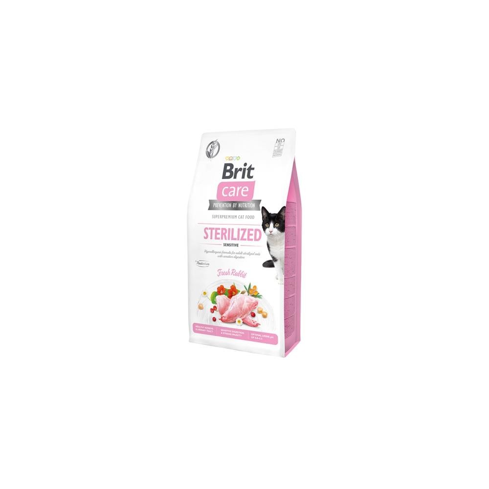 Brit Care Cat Grain Free Sterilizzato Sensitive Coniglio | Zoopluto