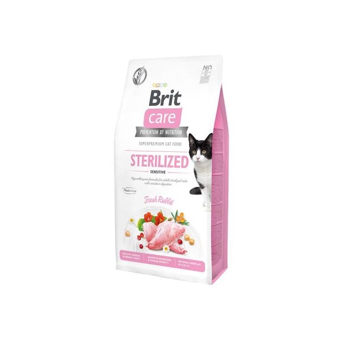 Brit Care Cat Grain Free Sterilizzato Sensitive Coniglio | Zoopluto