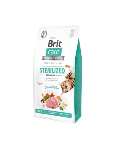 Brit Care Cat Grain Free Sterilizzato Urinary Pollo 2 Kg | Zoopluto