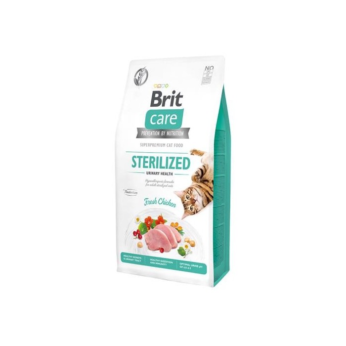 Brit Care Cat Grain Free Sterilizzato Urinary Pollo 2 Kg | Zoopluto